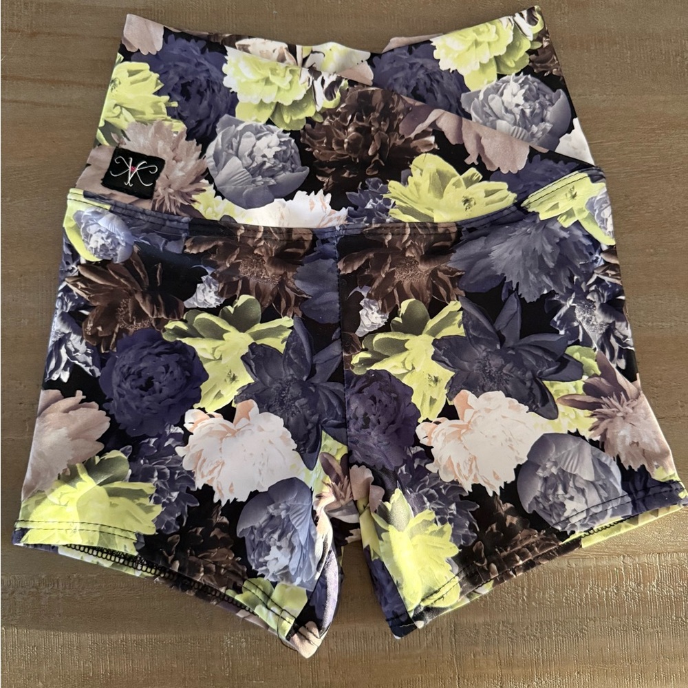 Kandi Kouture Floral Dance Shorts CM